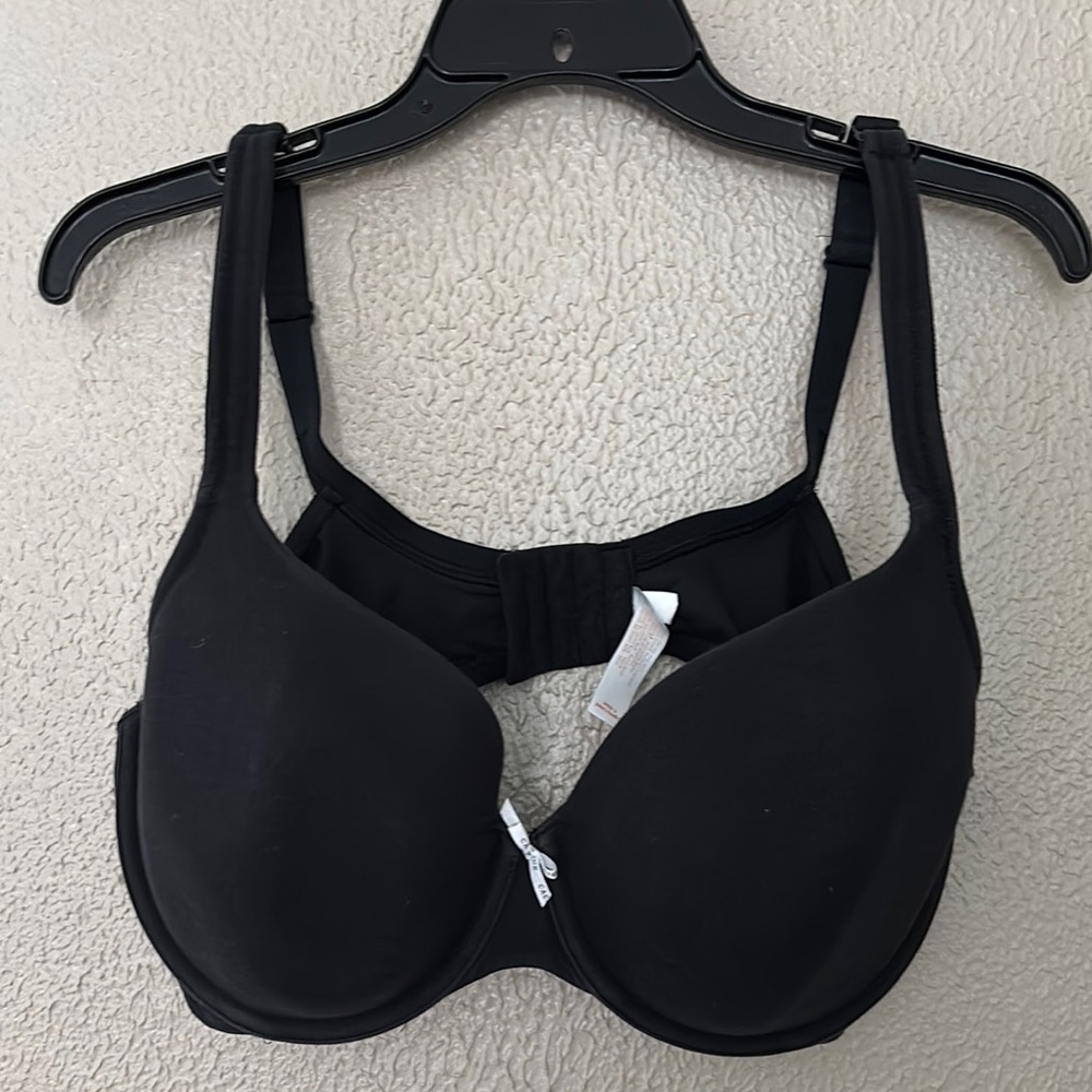 Cacique Lane‎ Bryant Basic Lightly Lined Tshirt Bra 40DD Black